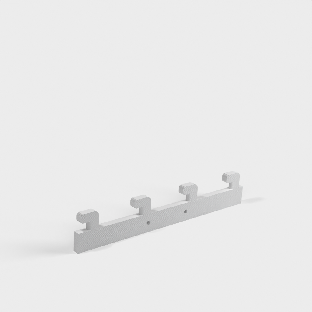 Vesa monteringsfäste för IKEA Skadis Pegboard (Heavy Duty + 100 mm x 100 mm version)