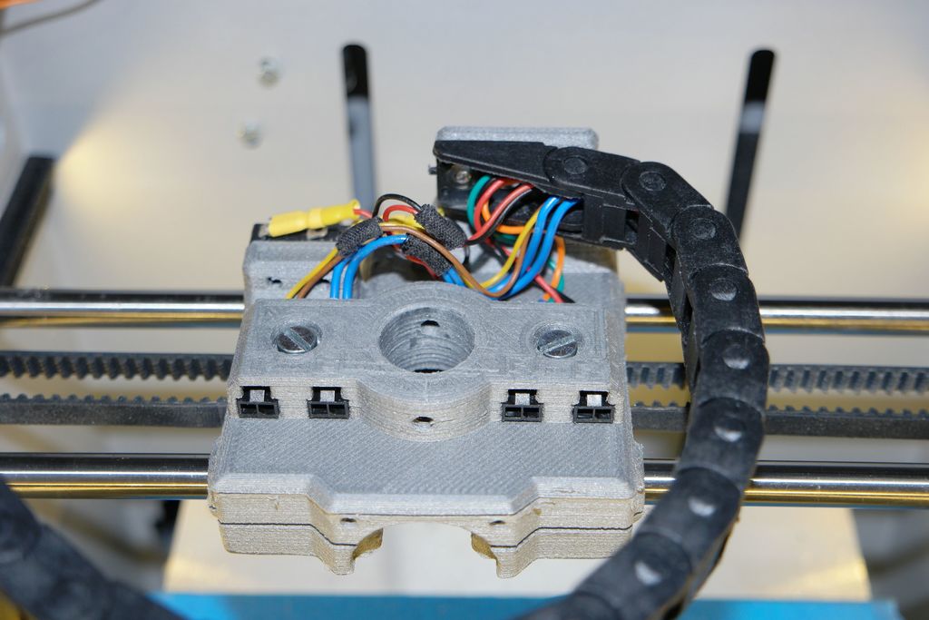 Tyska RepRap NEO E3D V6-fäste med elkontakt