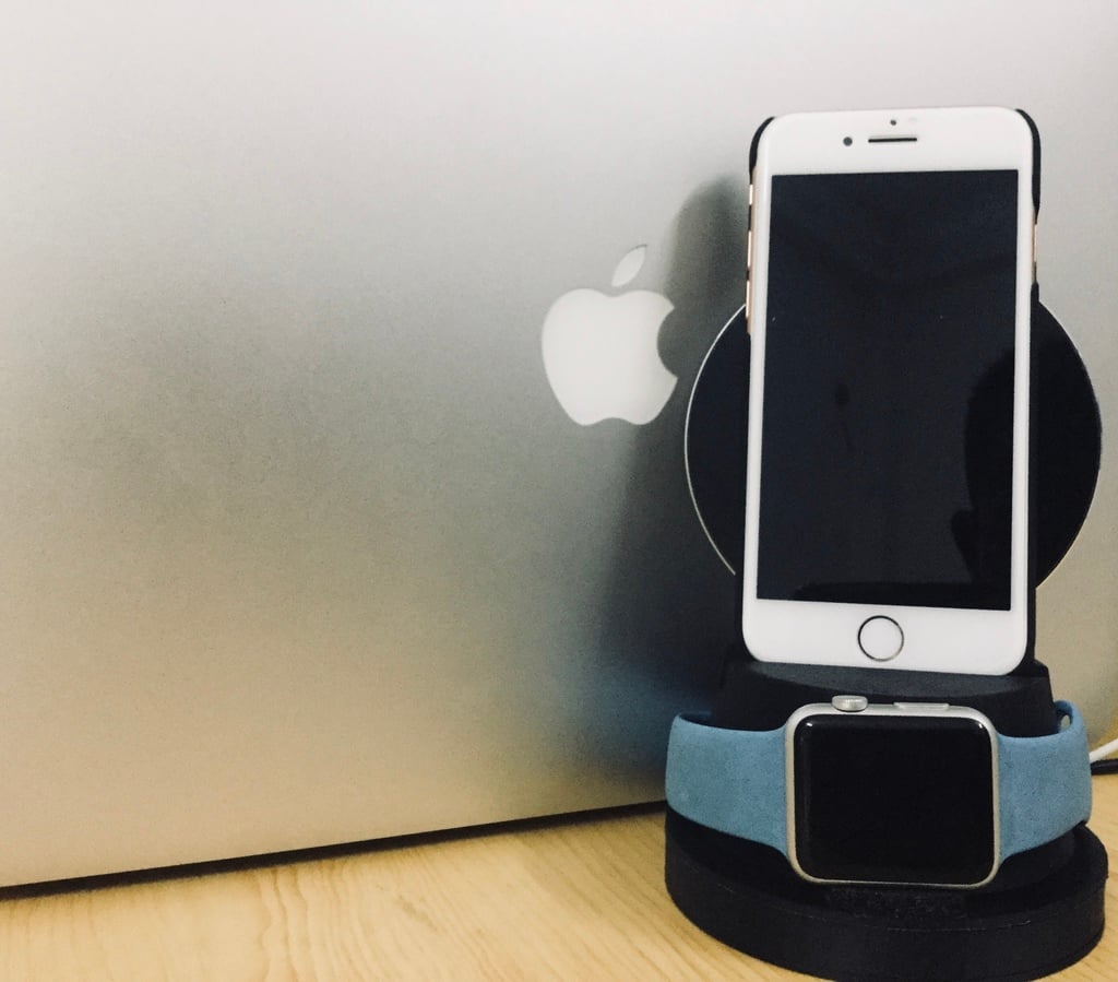 Trådlös laddningsdocka för iPhone och Apple Watch