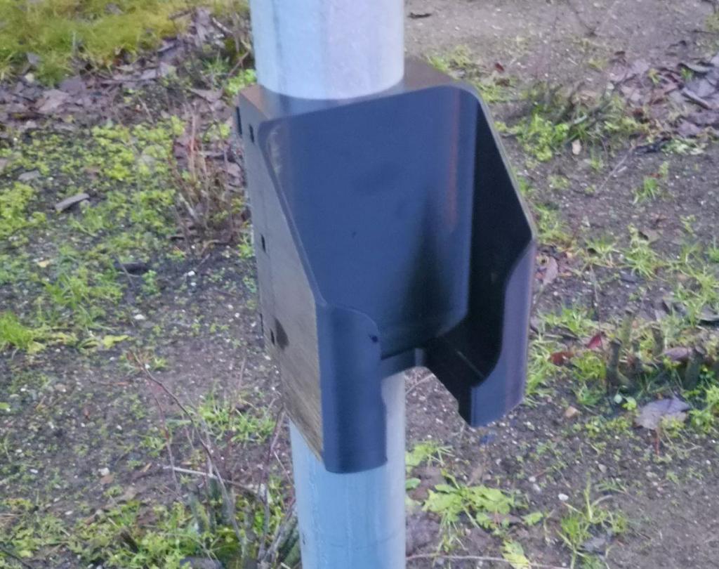 Hållare för laddkabelbox (Mennekes, VW)