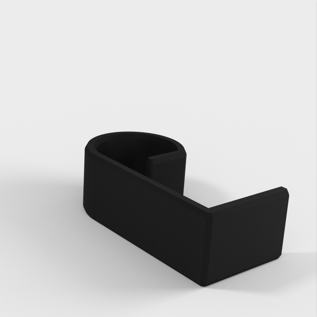 Skrivbordskabelhantering Klämma för 50 mm bordsskivor - Kompatibel med Ikea