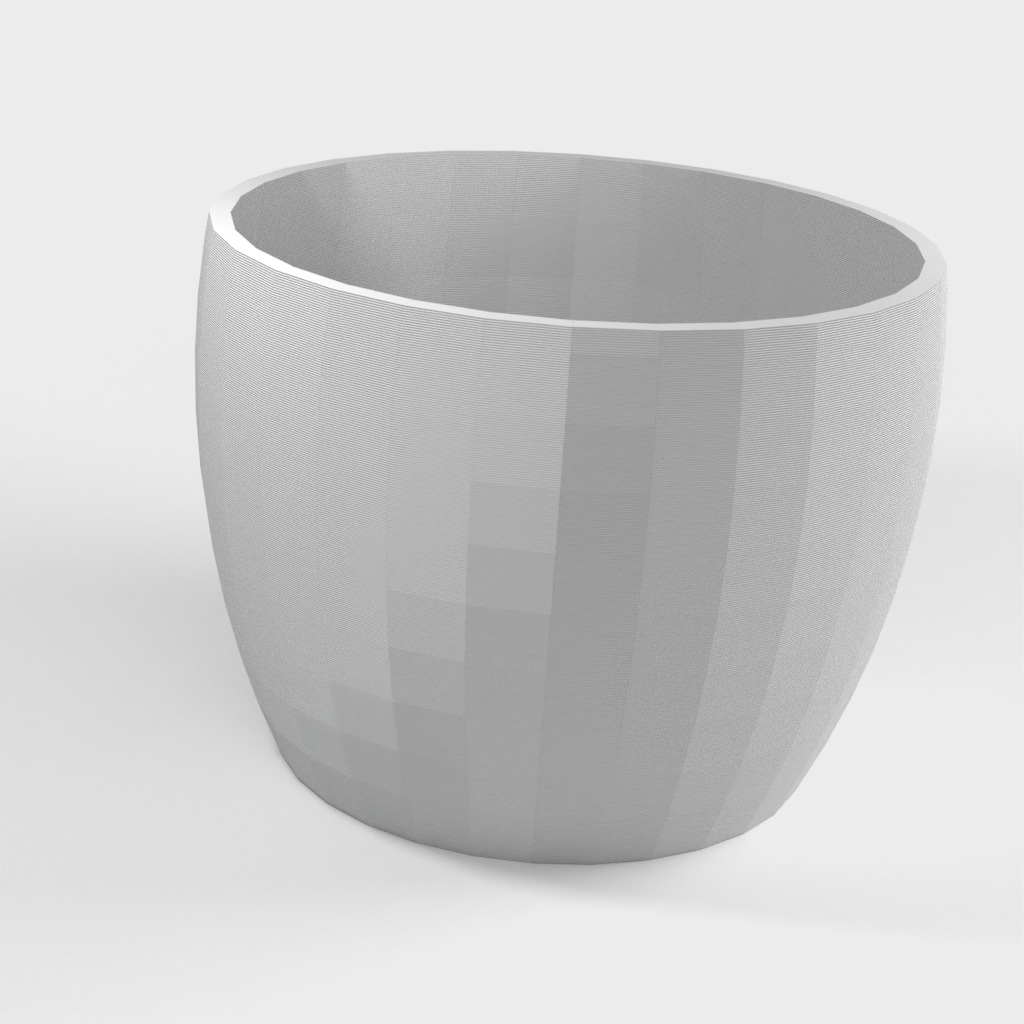 Anpassningsbar stjärnformad skål, kopp eller vas