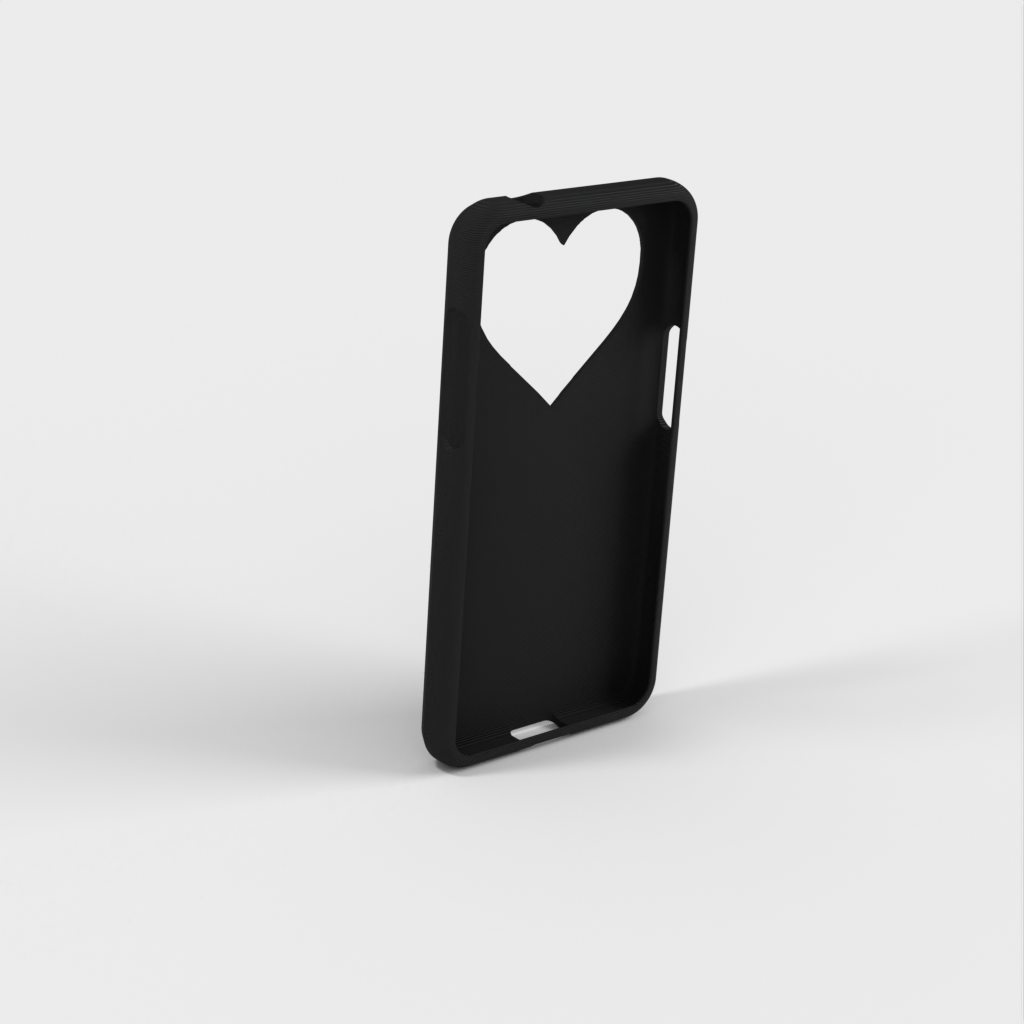 Samsung Galaxy Grand Prime g530 telefonfodral med hjärtdesign