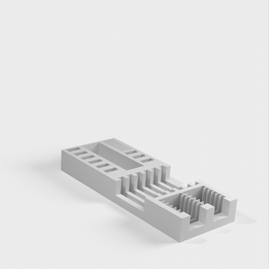MicroSD/SD/CF/USB-hållare för förvaring av alla dina kort och stickor