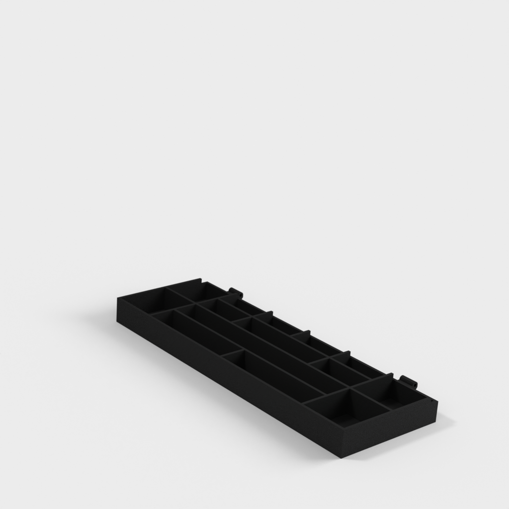 Miniskruvlåda med lock (typ gångjärn) för Arduino Projects