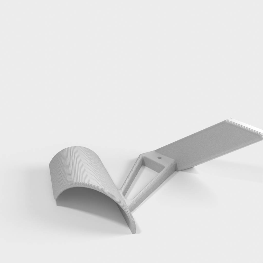 Mikrofonstativ för 3D-utskrift med 2 mm skruvar