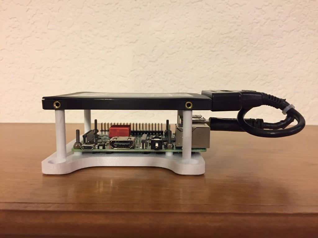 1610 CNC Raspberry Pi + HDD/SSD-fäste
