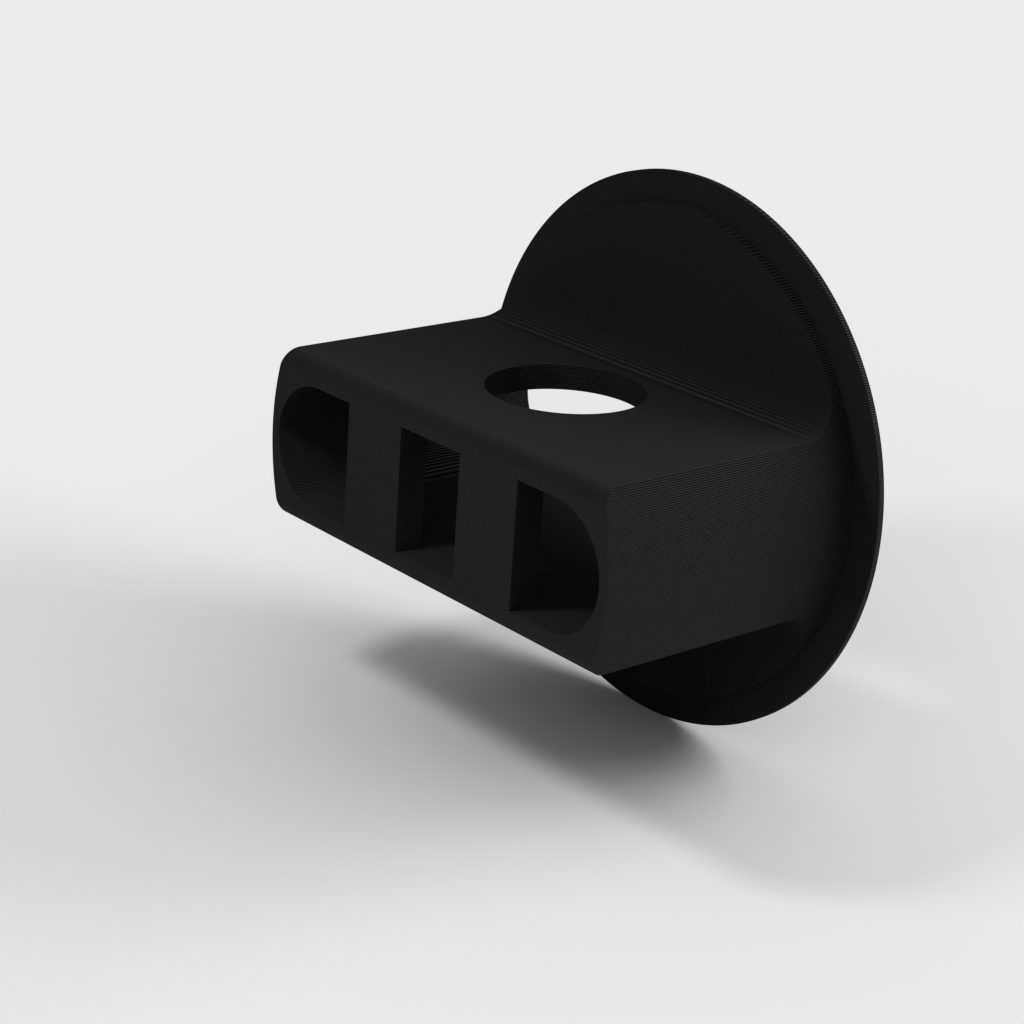 Genomföring USB-navhållare för skrivbord (80 mm / 3,15")