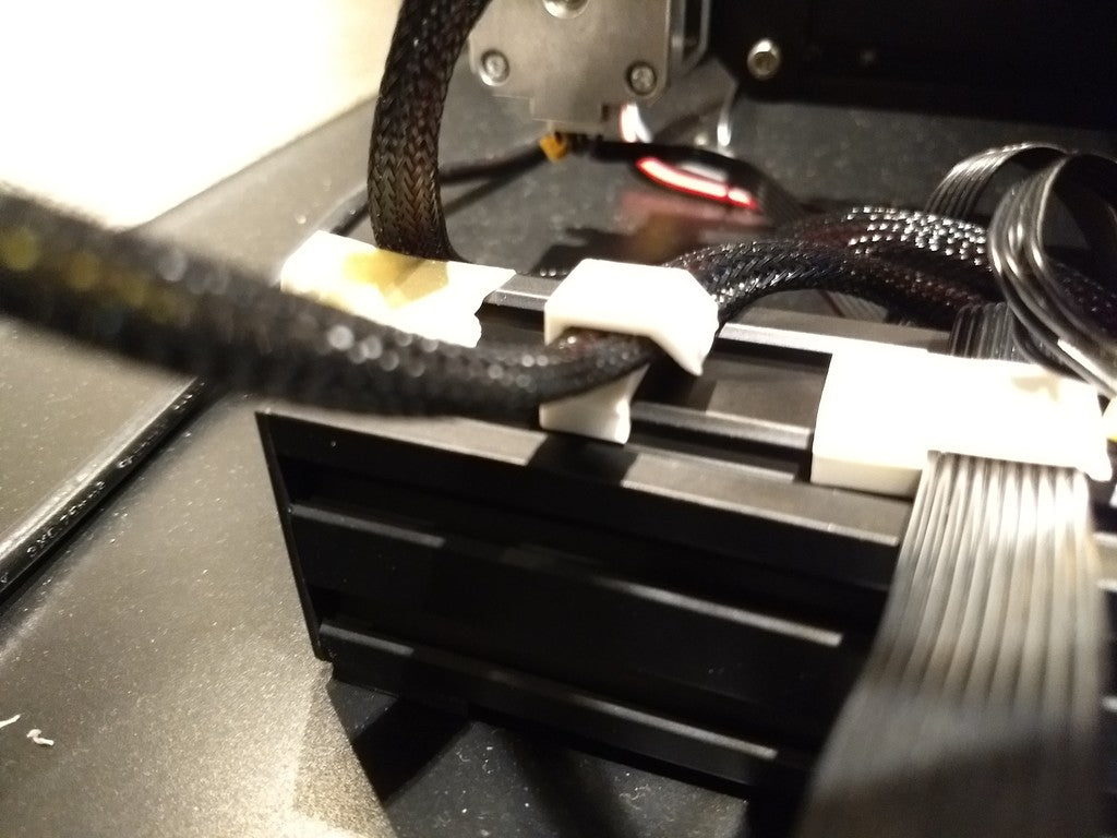 V-Slot Clip On Cable Clip för kabelhantering