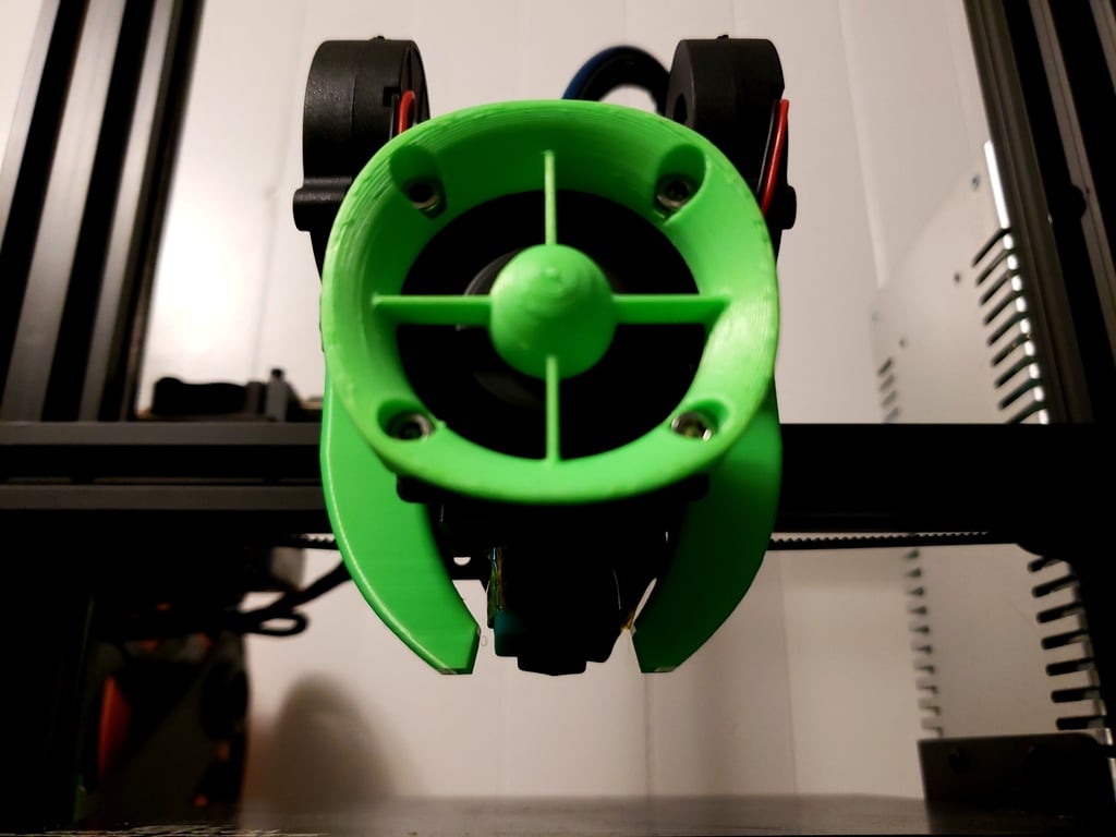 Geeetech A10/A30 E3D_V6 &amp; Stock Hotend monteringslösning