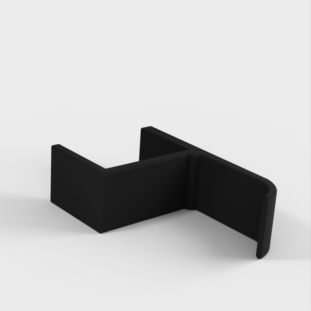 Robust hängkrok för Ikea Lack hylla för hörlurar