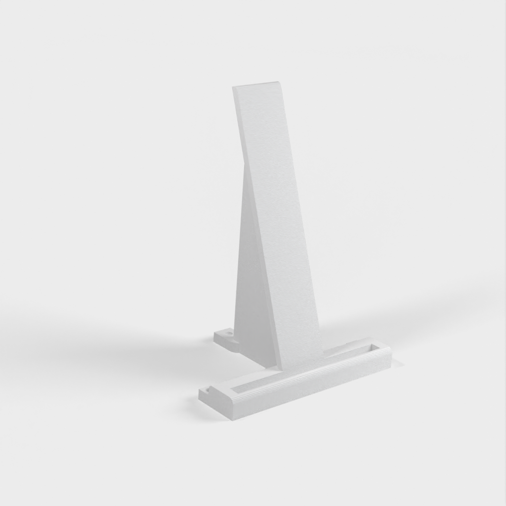 Android surfplattahållare för skrivbord med skruvar