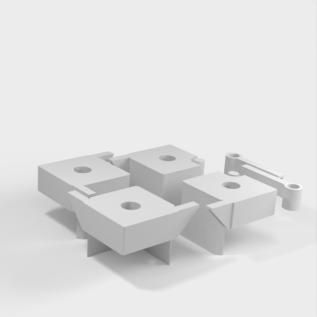 Förbättrade övre hörn för Ikea Lack - 3D-skrivarhölje