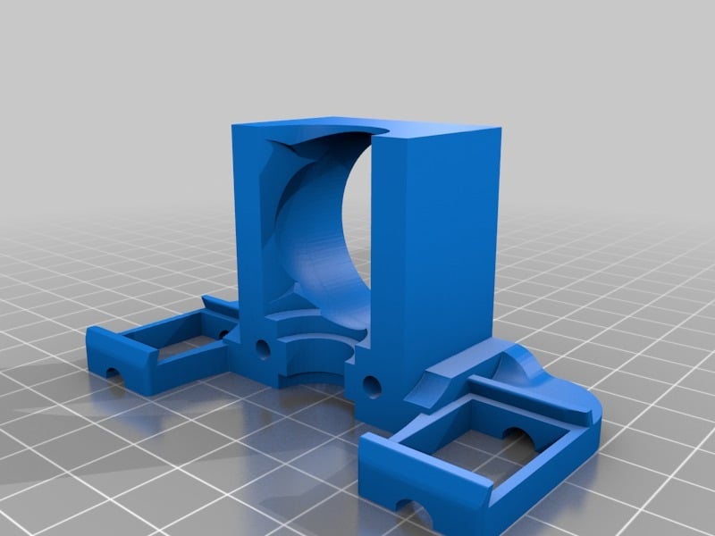 Geeetech A10/A30 E3D_V6 &amp; Stock Hotend monteringslösning