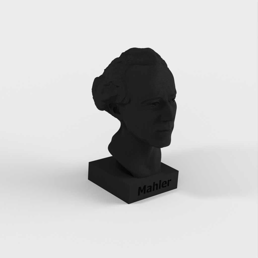Gustav Mahler byst/staty