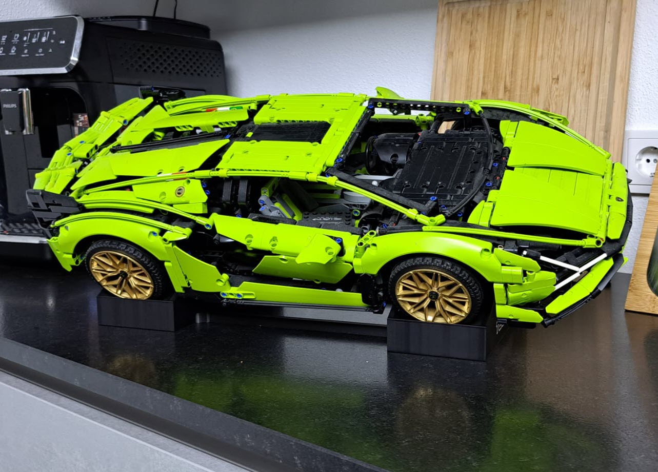 Lego Technic Lamborghini Sián Displaystander