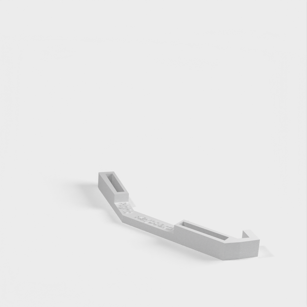 Microsoft Surface RT hängande stativ för surfplattor V2 med Anker Ultra Slim Mini Bluetooth-tangentbord