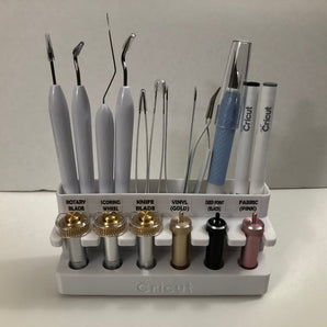 Verktygshållare för sex Cricut Maker-verktyg