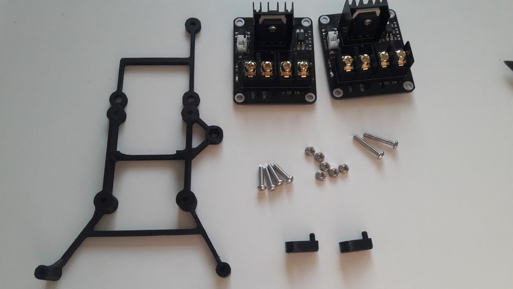 Anet A6 Double Mosfet-Mount (utan borrning)