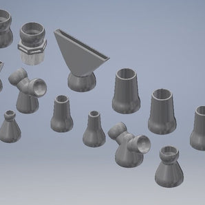 Loc-Line-kopplingar (1/4", 1/2" och 3/4")