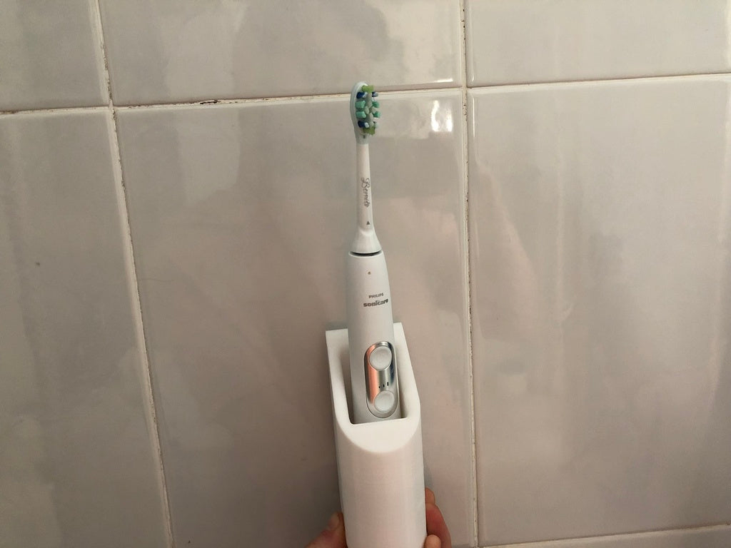Philips Sonicare tandborsthållare med väggfäste och laddare