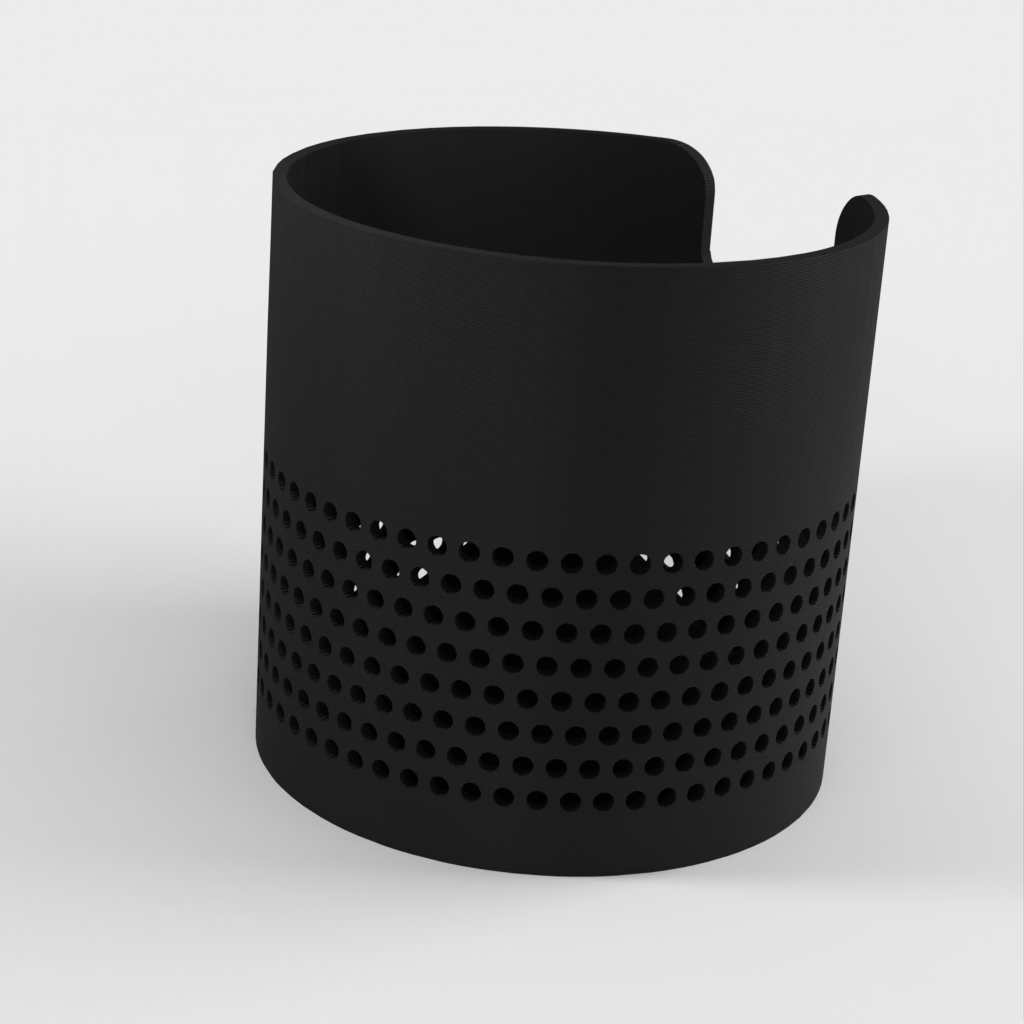 Amazon Echo Dot 2. Gen Stand REMIX med akustiskt fodral och dockningsstation