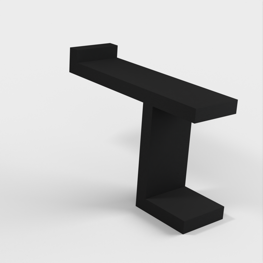Enkel hörlurshållare för Ikea "LAGKAPTEN / ADILS" bord