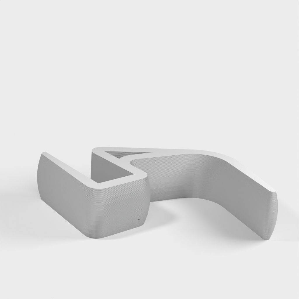 17 mm Hörlurshängare för Ikea Bekant skrivbord