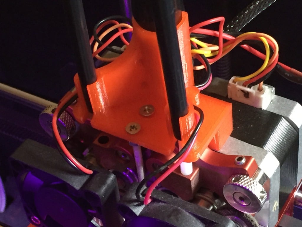 Vävstolshållare för Flexion Extruder på Flashforge Creator X