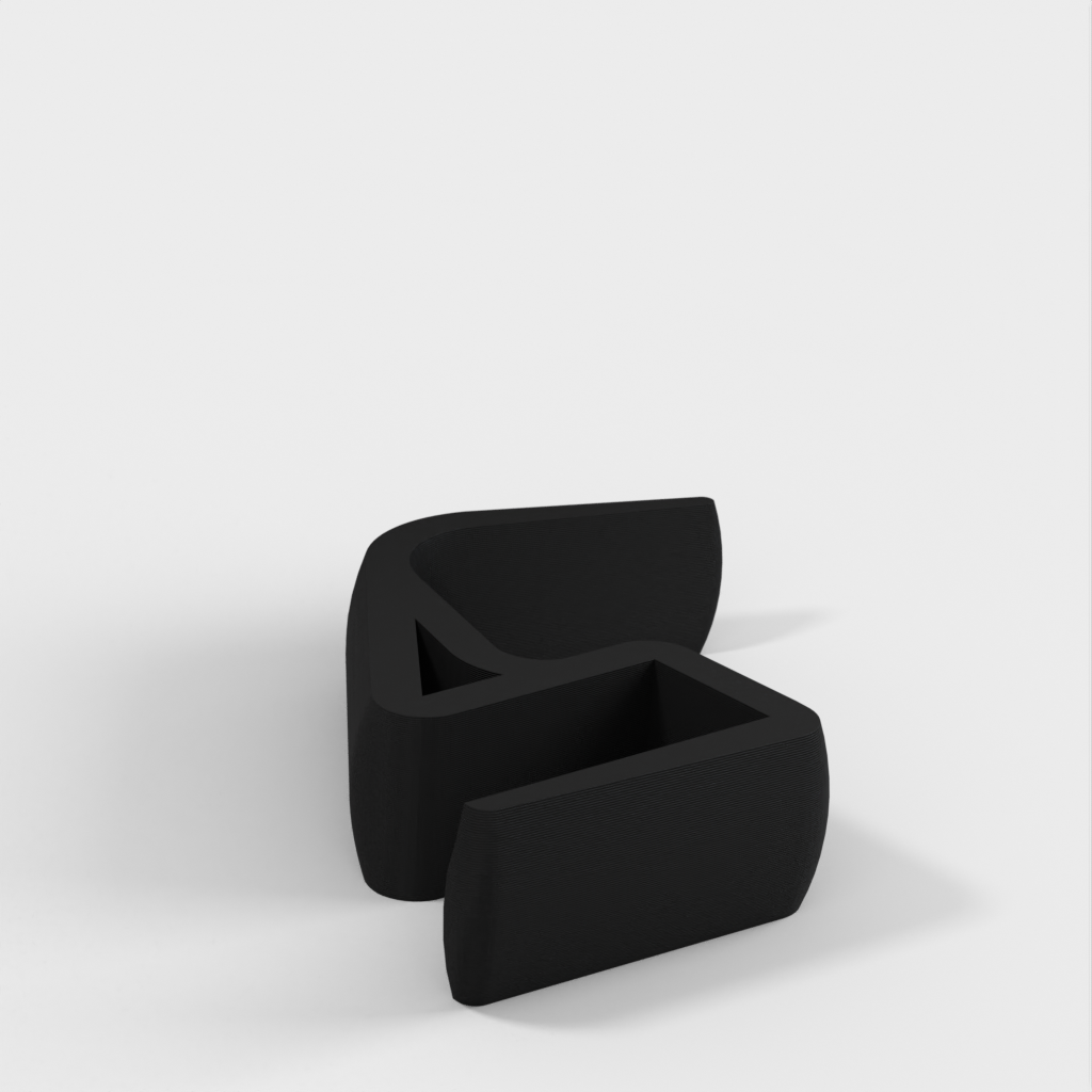 17 mm Hörlurshängare för Ikea Bekant skrivbord