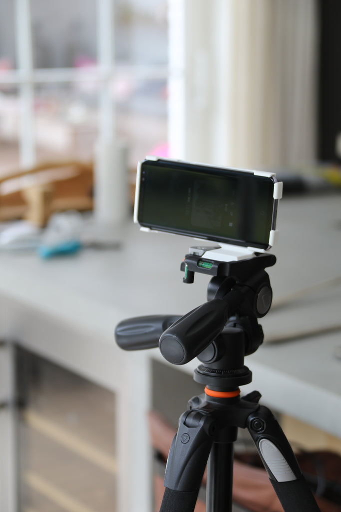 Samsung Galaxy S8+ stativ och GoPro monteringsfodral