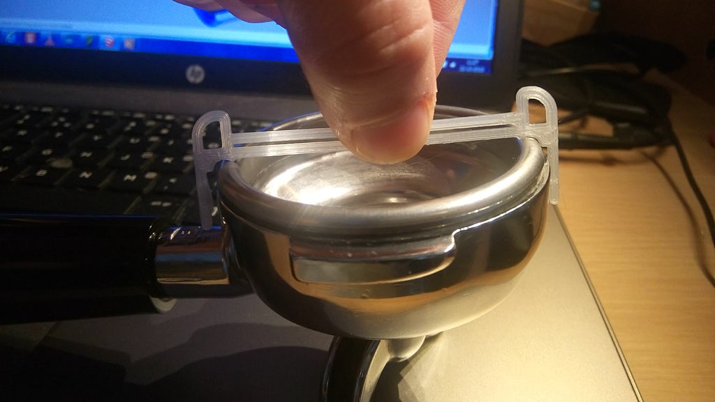 VBM Espressomaskin 58mm Korgguide: Tratt och fot
