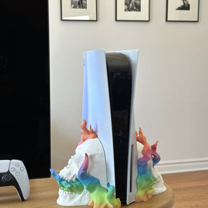 Unik Skull Stand för PlayStation 5 Disc Edition