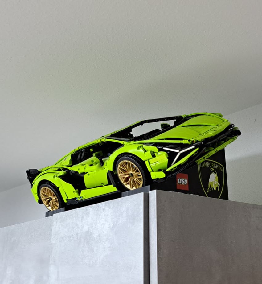 Lego Technic Lamborghini Sián Displaystander