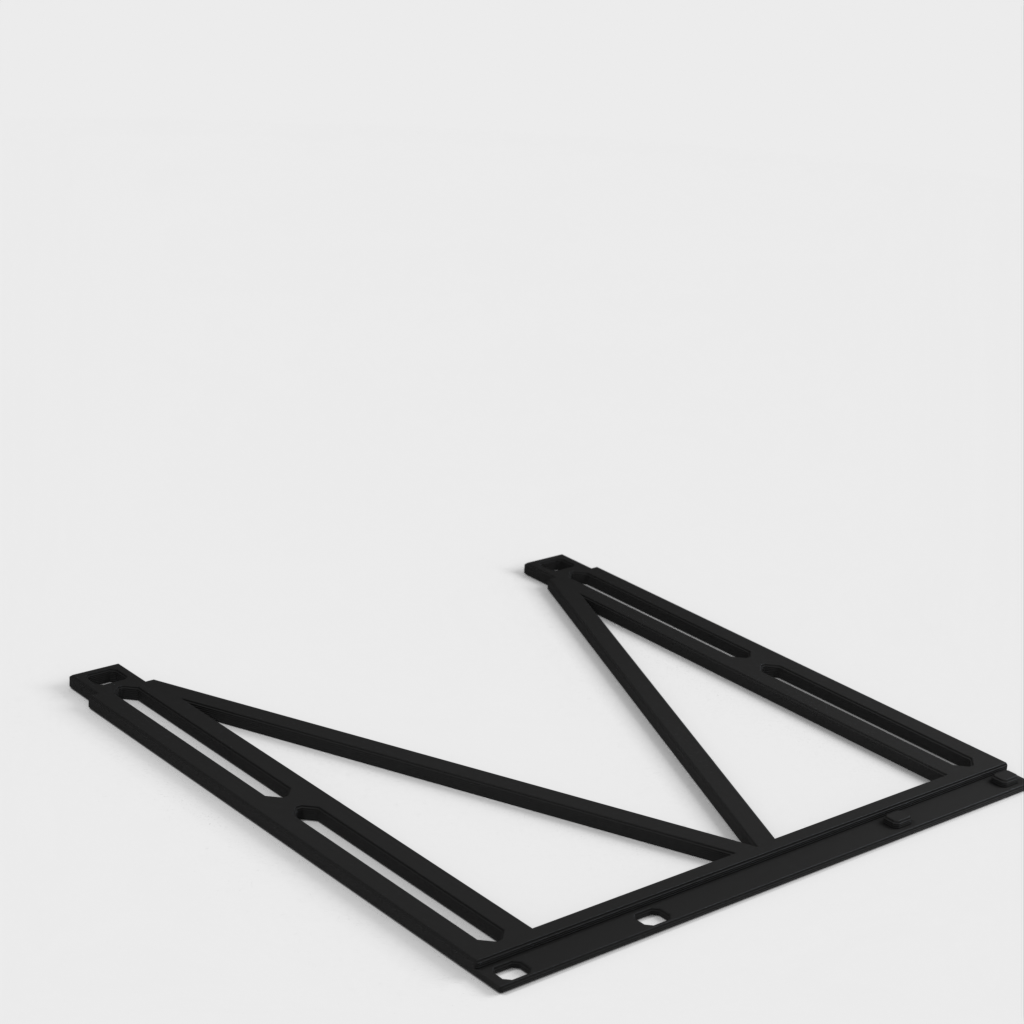 Low Profile Tablet Holder V2.0 - Justerbar och hopfällbar hållare för surfplattor upp till 11 tum