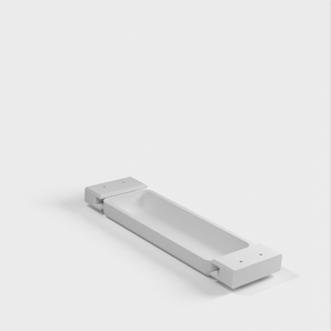 Bricka för Bekant skrivbord från IKEA för USB-C-adaptrar