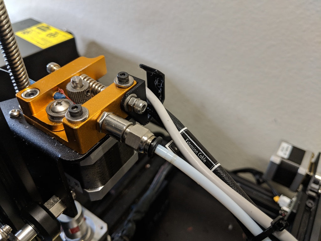 CR-10 Extruder Kabelhängare