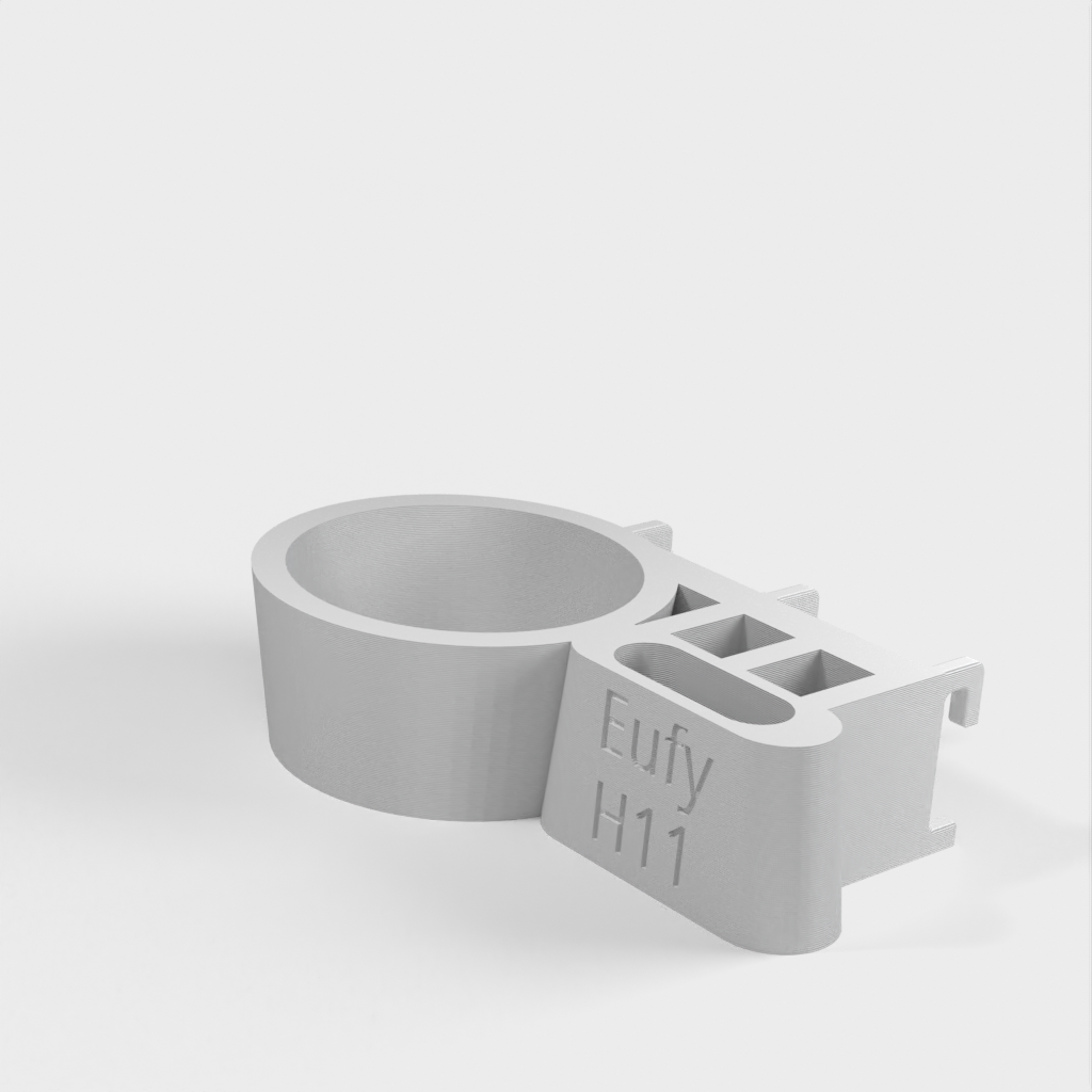 Anker/Eufy HomeVac H11 montering för IKEA Skådis Pegboard