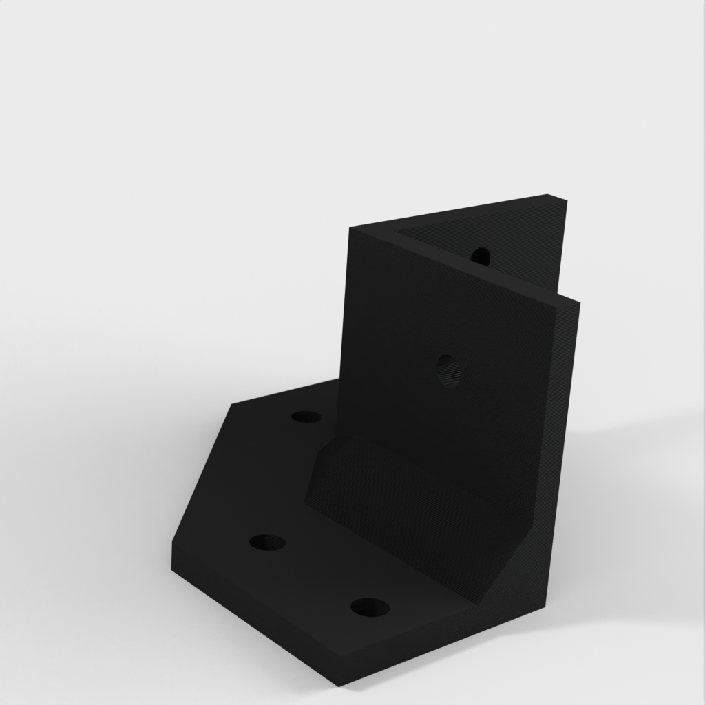 50mm hörnfäste för Ikea LACK Rack