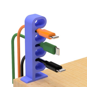 Ringformad USB-kabelhållare