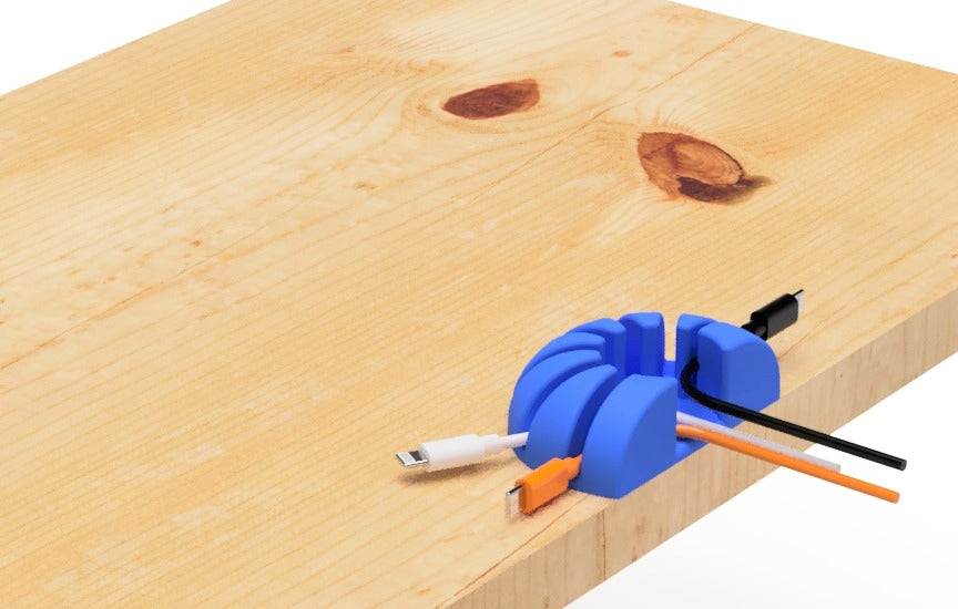 USB-kabelhållare (cirkulär typ-1)