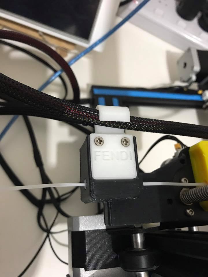 Ersättningsskydd för CR-10S glödtrådssensor med integrerad kabelhållare