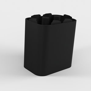 Batterilåda/hållare för 6 AAA-batterier