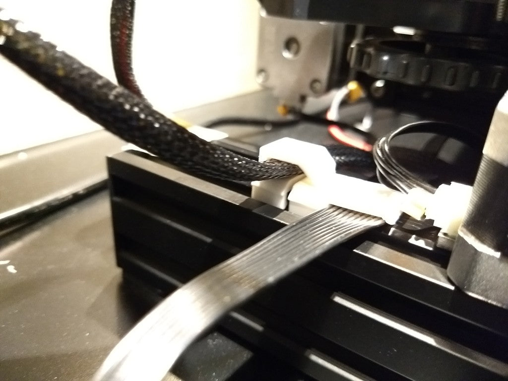 V-Slot Clip On Cable Clip för kabelhantering