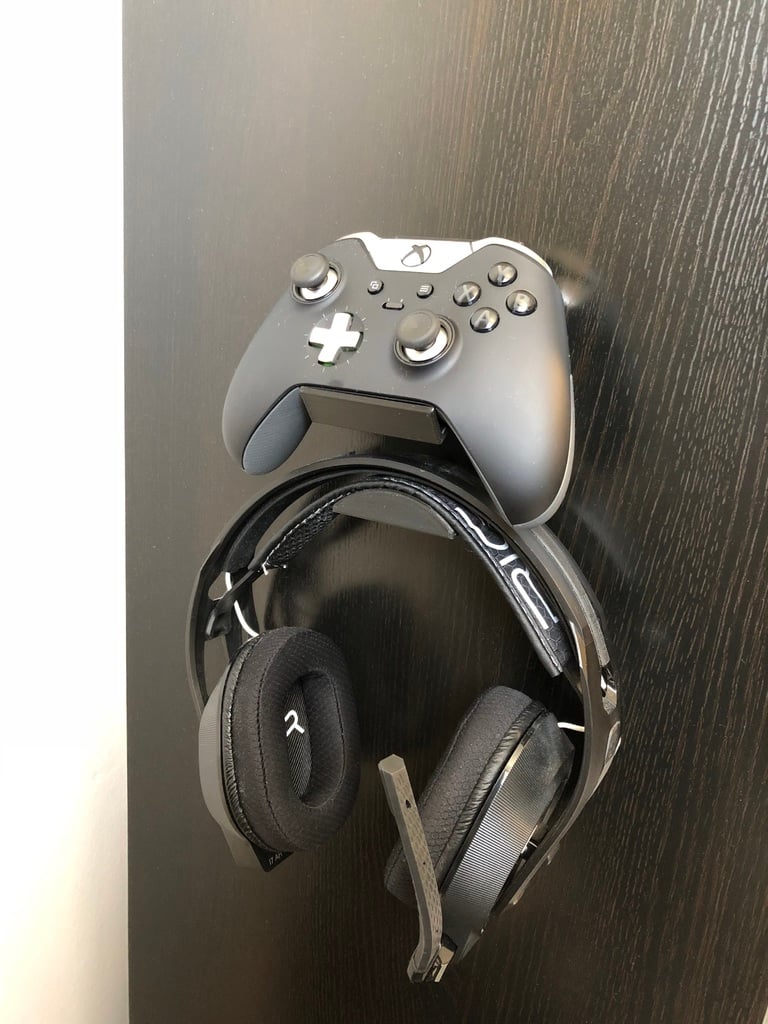 Xbox One-kontroller och headsethållare - extra stöd