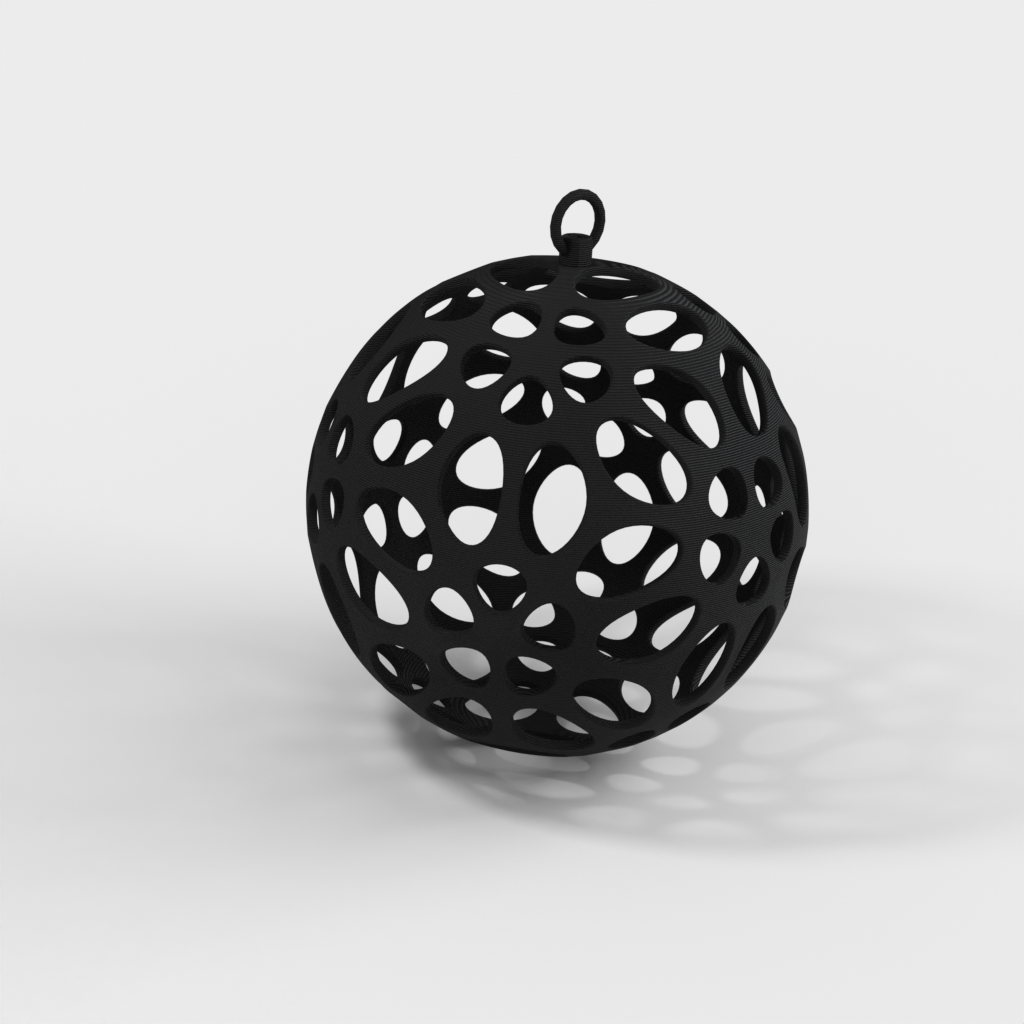 Julkulor - P2040 för 3D-utskrift från Greendrop3D