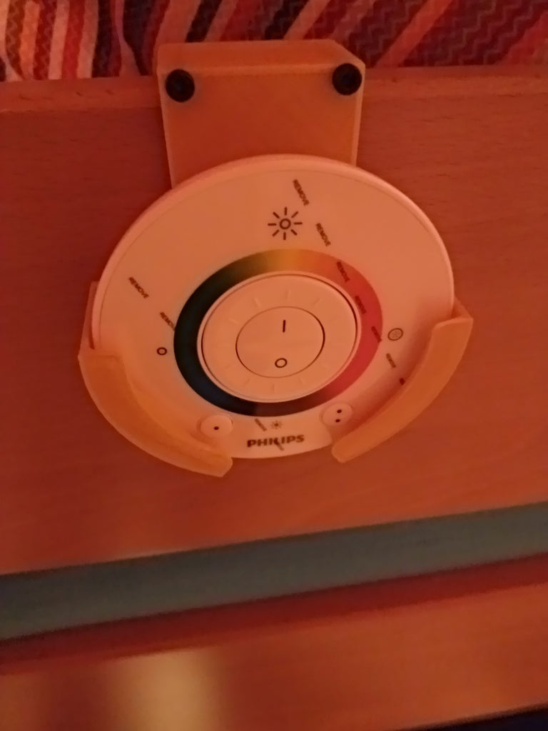 Montera din Philips Hue-fjärrkontroll säkert med det här fästet