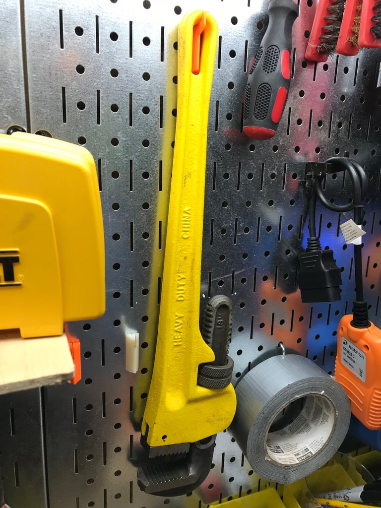 Avancerade väggkontrollkrokar för pegboard v2