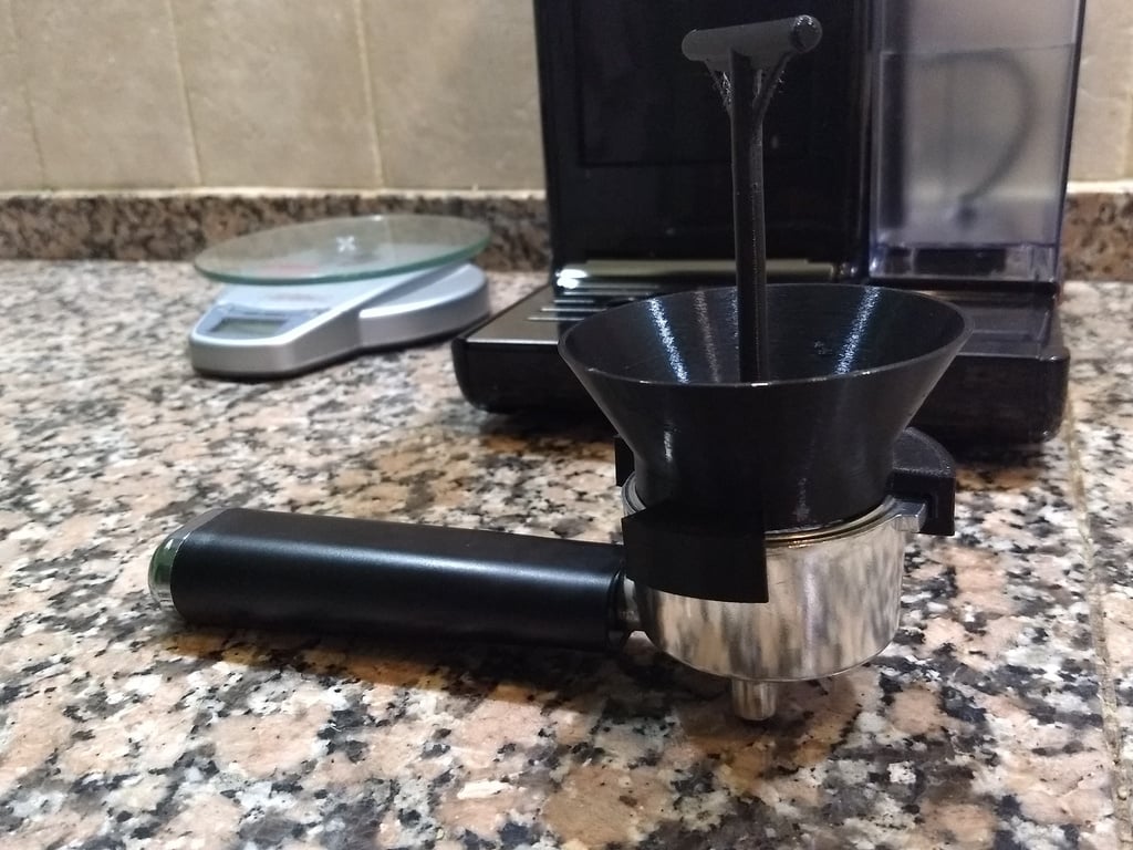 Tratt för espressobryggare