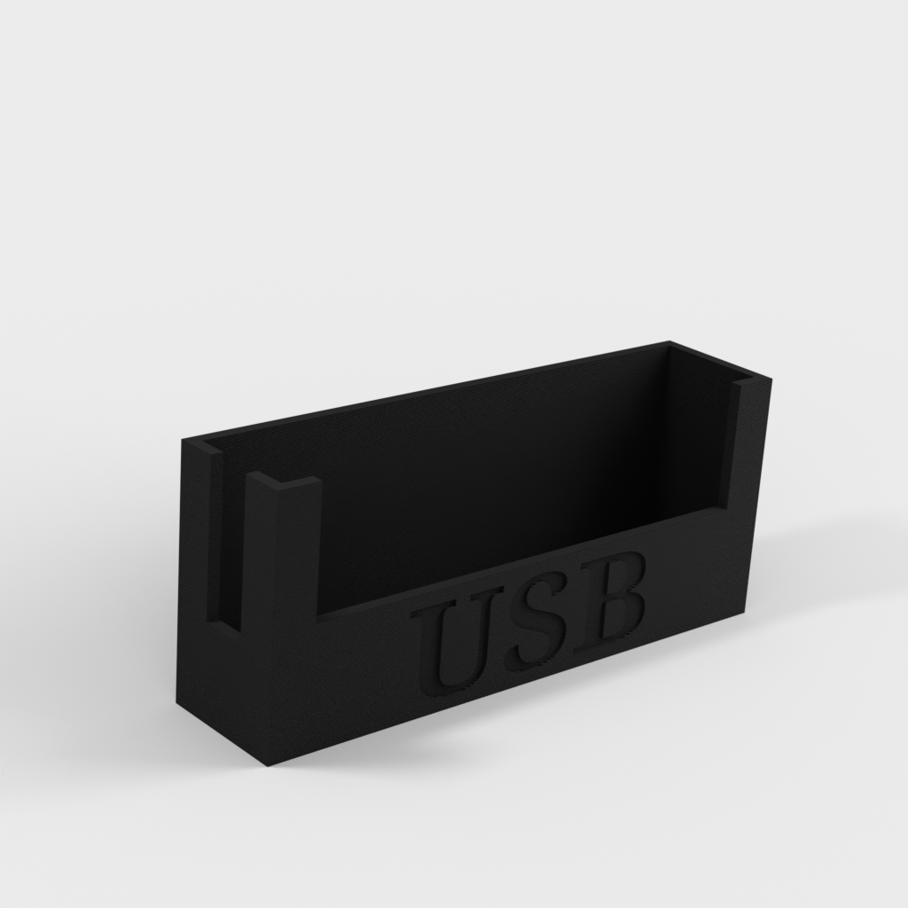 USB HUB Hållare från tcpiii med belyst strömbrytare